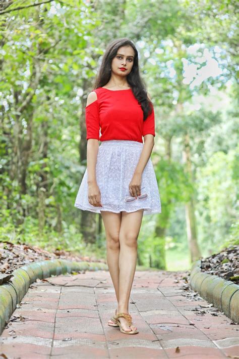 Indian girls in skirt. .  ...