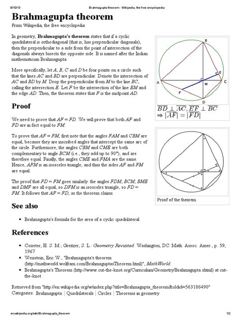 Indian mathematicians brahmagupta theorem pdf