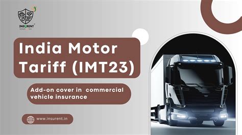 Indian motor tariff. Traditionally, cover features, coverage, exclusions and prices have been standardised and governed by the India Motor Tariff (IMT). As the prices were predefined on the basis of location, vehicle ... 