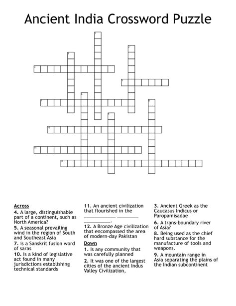 Indian noblewomen - 1 answer Crossword Clues