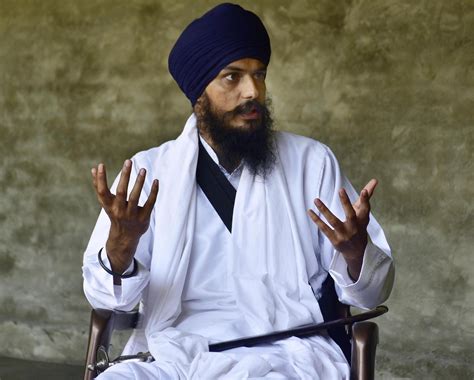 Indian police arrest alleged Sikh separatist leader, ending vast manhunt