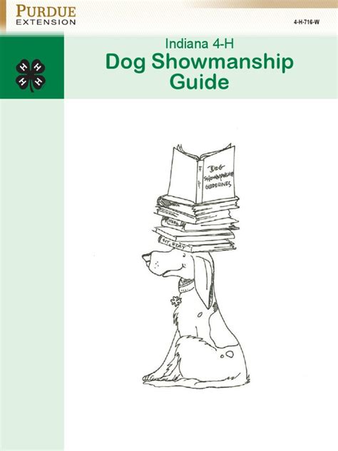 Indiana 4-H Dog Showmanship Guide - Purdue University