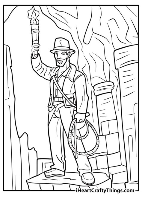 Indiana Jones Coloring Shee