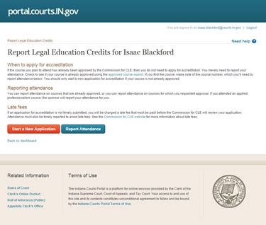 Indiana Judicial Branch: Credits