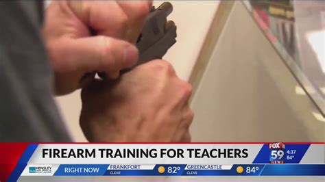 Indiana Senate approves handgun training fund for teachers