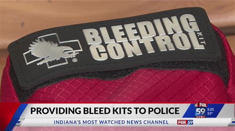Indiana bill would help provide police bleeding control kits