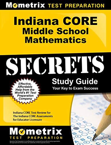 Indiana core mathematics secrets study guide indiana core test review for the indiana core assessments for educator. - Die wiederaurarbeitung von bestrahlten kernbrennstoffen in der bundesrepublik deutschland.