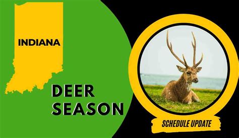 Indiana deer season 2023 schedule. Hunters, including those using archery equipment, must meet hunter orange requirements while hunting for deer during the following seasons: firearms (Nov. 18-Dec. 3, 2023), muzzleloader (Dec. 9-24, 2023), and deer reduction (Nov. 18, 2023 - Jan. 31, 2024 in deer reduction zones). 