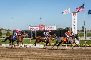 Best Picks for Indiana Downs - Race Number: 11 - Saturday July 22, 2023 Daily Horse Picks. ... Race Number 11 at Indiana Downs is a Stake featuring 2 year old Gelding & Filly & Colts on a Dirt track at a distance of 3F.