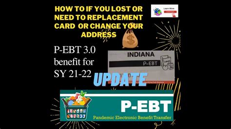 Indiana ebt account. State of Indiana Division of Family Resources . 402 W. WASHINGTON STREET, ROOM W392 INDIANAPOLIS, IN 46204-2747 . 2022 – 2023 School Year P-EBT FAQ – For Parents 1. Who should I contact if I have a question about my student’s P-EBT issuance? a. Parents should contact their student’s school. Parents should not contact 