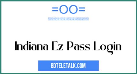 Indiana ezpass login. Things To Know About Indiana ezpass login. 