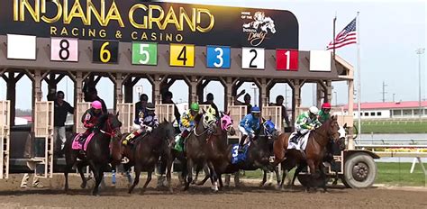 Indiana Grand Race Result, Wednesday, 15th September 2021. ... Results From Indiana Grand - Wednesday, 15th September 2021 . Indiana Grand Results. Ajax Downs Results; ... 7 Entries Distance: 1 1/16M on Dirt; Race Type: Stakes; Restrictions: 3 yo's & up, Fillies and Mares, State; Purse: $101,750 .... 