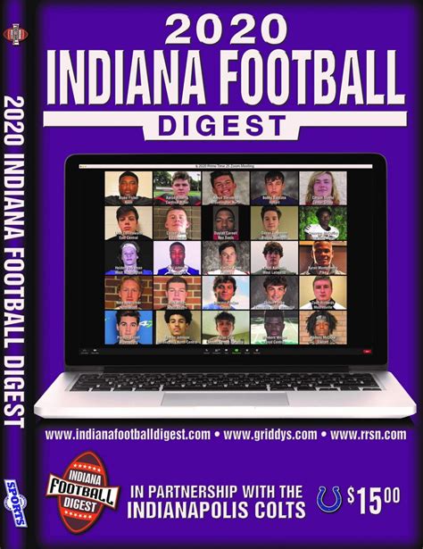 Indiana gridiron digest forum. The Indiana Gridiron Digest Online Football Community ; The Indiana High School Football Forum ; Cory Yeoman Retires Current Donation Goals. 2023-24 - Budget. Raised $2,716 of $3,600 target Cory Yeoman Retires. By scarab527 February 8 ... 