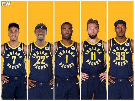 Indiana pacers starting lineup. 