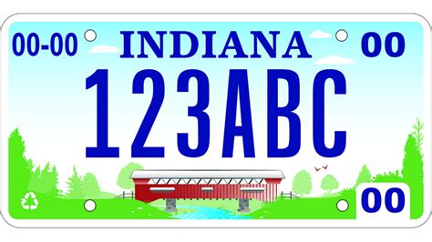 Indiana plate registration. Transfer, amend, duplicate or replacement plate, decal, or certificate of registration $9.50 Administrative penalty for late registration $15.00 Distinctive plate Varies Temporary permit $18.00 Transport driver plates Varies Off-road vehicle or snowmobile $30.00 Authentic model year or civic event plate $37.00 Personalized license plate $45.00 