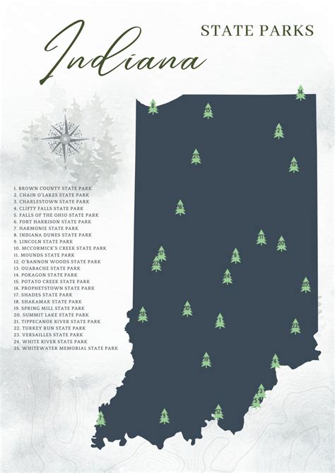 Indiana state park map. Things To Know About Indiana state park map. 
