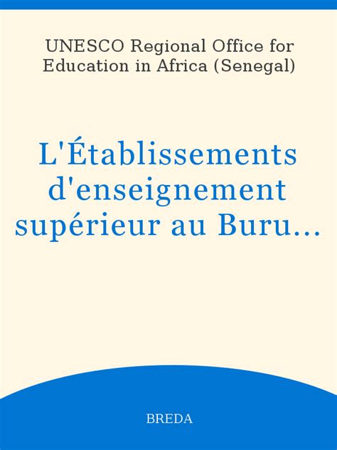 Indicateurs 2005/2006 sur l'enseignement au burundi. - Hipath 4000 v3 guía de servicio.