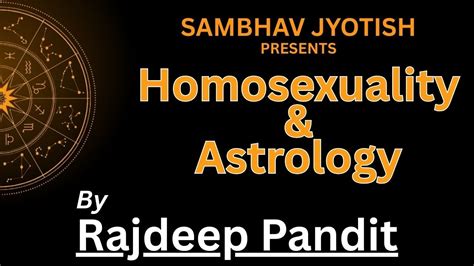 Indicators of Homosexuality In Vedic Astrology Chart