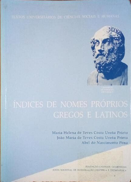 Indices de nomes próprios grecos e latinos. - Manual de poliolefinas segunda edición ingeniería de plásticos.