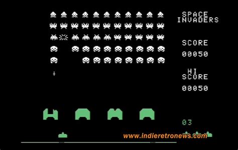 Indie Retro News Space Invaders on the C64 by Mariano as his first