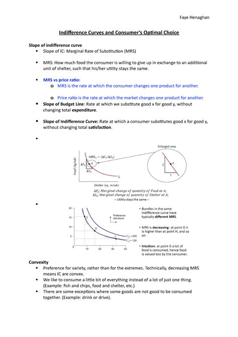 Indifference Curves and Consumer Optimal Choice - Studocu