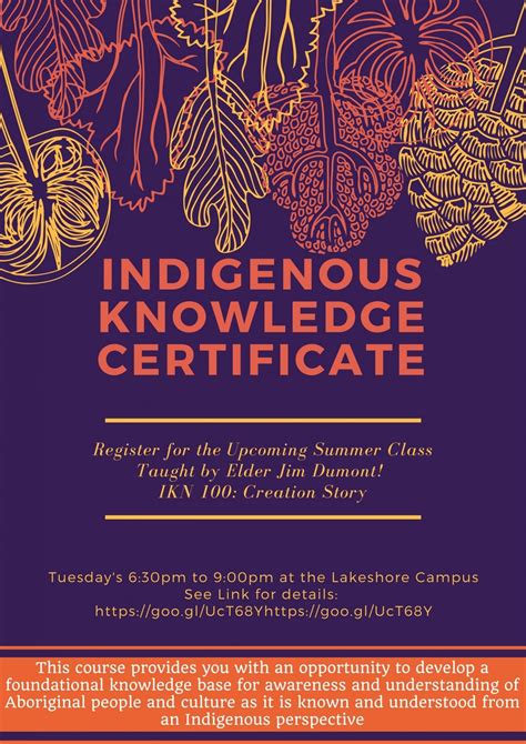 This certificate includes courses that represent tribal and indigenous perspectives from Africa, the Americas, and across the globe. At 16 credits, the Global Indigenous Knowledge certificate addresses many DEI concerns that you can apply to a wide range of interests and draw on in many careers, from the environment to business, human services .... 