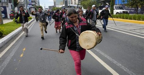 Indigenous supporters march to defend Guatemala’s president-elect amid vote fraud allegations