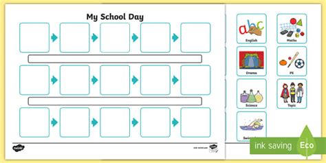 Individual Timetable Template Daily Routine