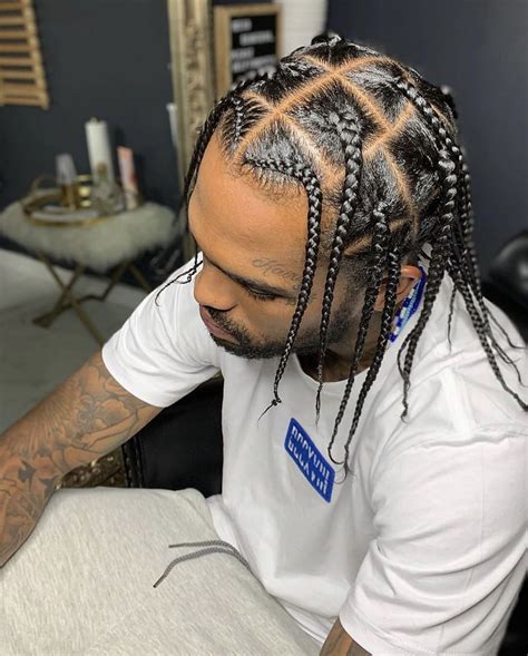 Looking for a men's box braid tutorial? Have messy box braids? Tired of wearing your box braids down and just want to switch it up? WE GOTCHUU! Our 2-in-1 vi.... 