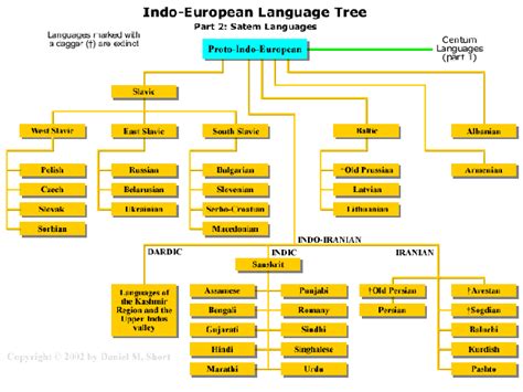 Indo European Chart