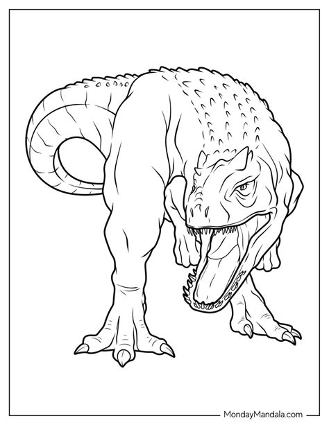 Indominous Rex Coloring