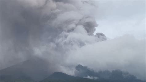 Indonesia’s Marapi volcano erupts and blankets nearby villages with ash