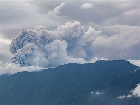 Indonesia’s Marapi volcano erupts for the second day as 12 climbers remain missing