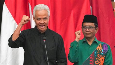 Indonesia’s ruling party picks top security minister to run for VP in next year’s election