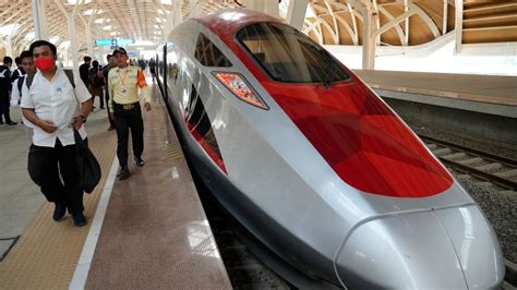 Indonesia is set to launch Southeast Asia’s first high-speed railway, largely funded by China