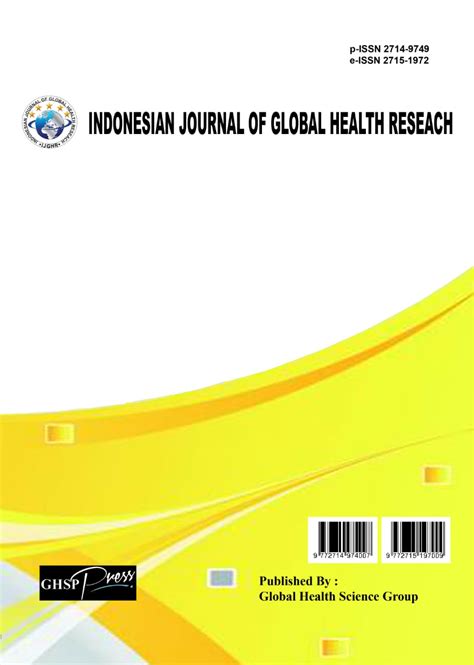 Indonesian Journal of Global Health Research Volume 5 …