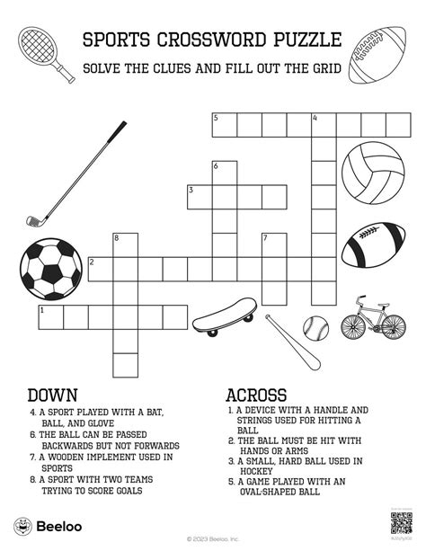 Indoor Spor Crossword Clue, Puzzle and Solver - Crossword Leak