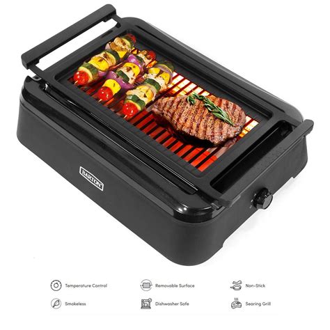 Indoor barbecue grill walmart. Things To Know About Indoor barbecue grill walmart. 