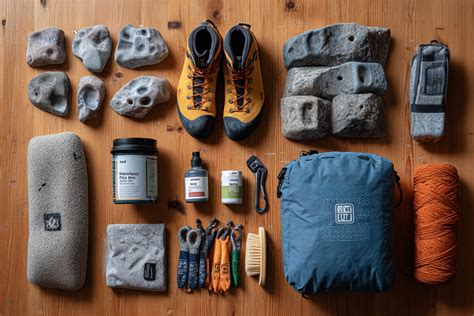 Indoor bouldering gear.  Perfect for beginners and experienced climbers loo...