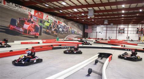 Indoor go kart racing tucson az. Sleek electric go-karts make up the fleet of racing vehicles at K1 Speed in Phoenix. The "speed storm" karts (for drivers who are at least 4-feet-10-inches tall) reach speeds of 45 mph, and the K1 ... 