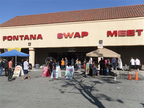 Swap Shops. (909) 877-1633. 17565 Valley Blvd. Fontana, CA 92335. 3. Bel Air Swap Meet Inc. Swap Shops. (909) 355-3000. 15895 Valley Blvd..