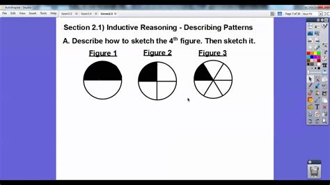 Inductive Reasoning Describing Patterns Section 2.1 YouTube
