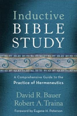 Inductive bible study a comprehensive guide to the practice of hermeneutics david r bauer. - Ismael enrique arciniegas (cuadernillos de poesia).