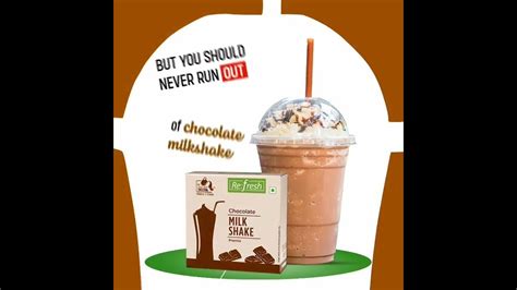 Indulge in the IPL action with Re:fresh Chocolate Milk Shake