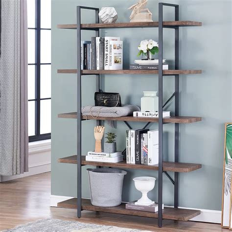 Industrial Bookshelf - Wayfair Canada