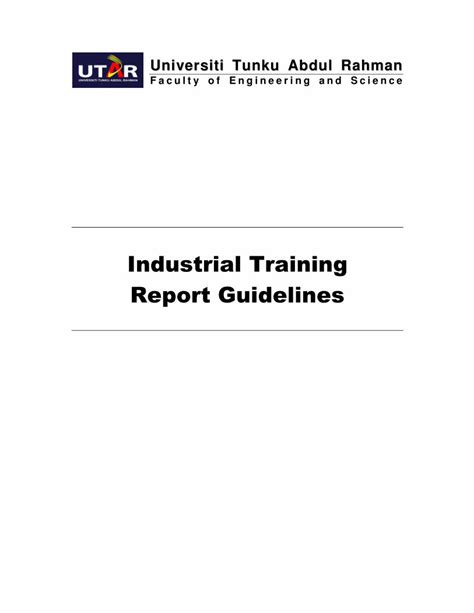 Industrial report guidelines engineering universiti tunku. - Able owners manual for a sw380.