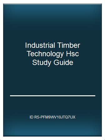 Industrial timber technology hsc study guide. - Recueil des ordonnances et réglements de louis xviii.