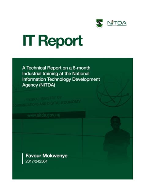 Industrial training report for information technology pdf.  This SIWES report provid...