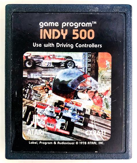 Indy 500 [Text Label] Prices Atari 2600 - PriceCharting