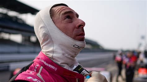 IndyCar driver Simon Pagenaud walks away from a terrifying wreck at Mid-Ohio